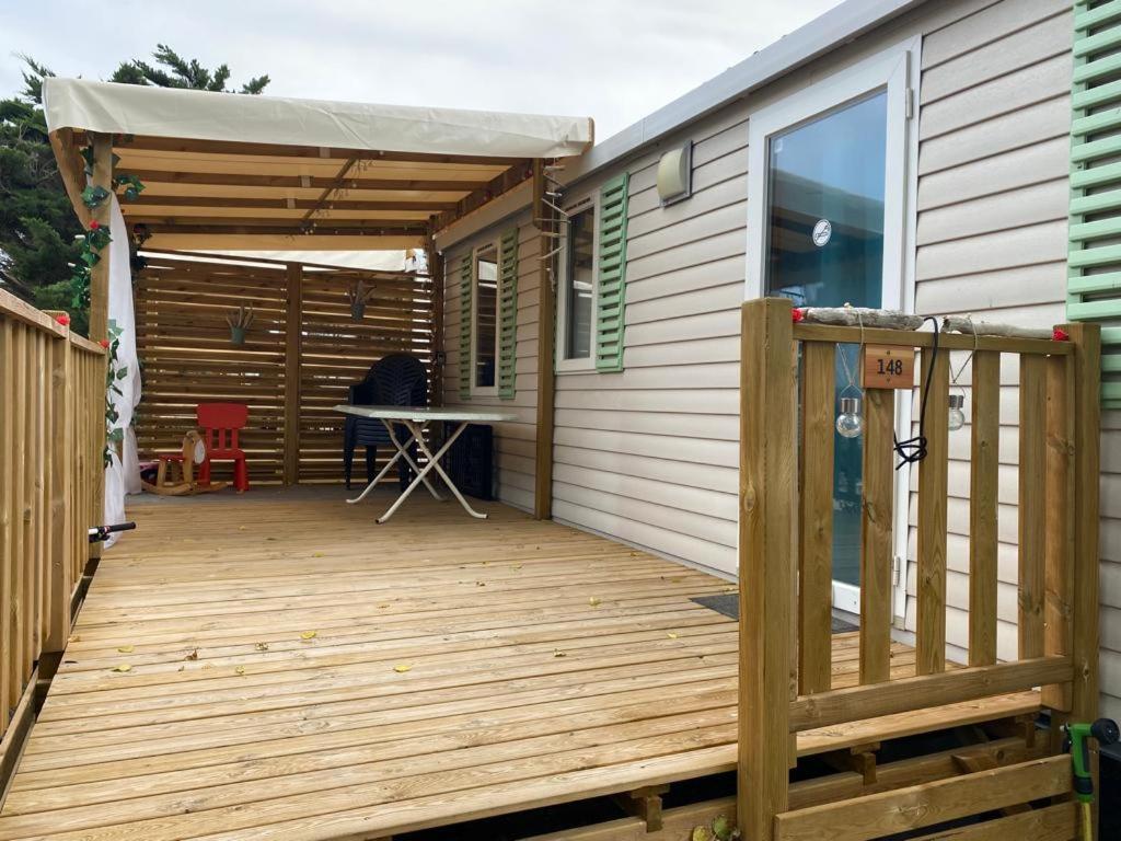 Mh148 Camping Tohapi Novela - Mobil Home 6P Climatise - Port-la-Nouvelle Ngoại thất bức ảnh