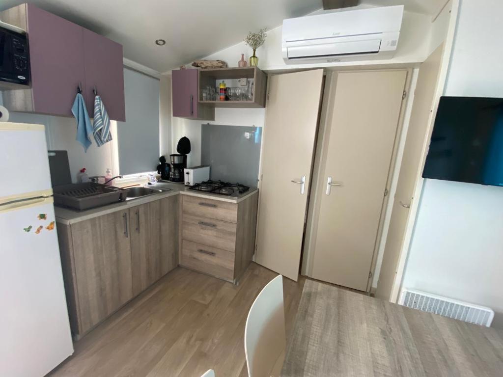 Mh148 Camping Tohapi Novela - Mobil Home 6P Climatise - Port-la-Nouvelle Ngoại thất bức ảnh